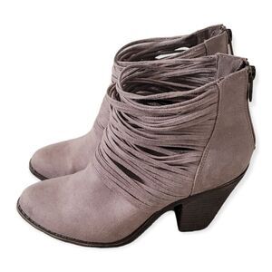 Fergalicious Strappy Ankle Bootie